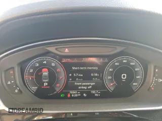 2019 Audi A8 L with VIN WAU8DAF88KN004021, listed as a Copart auction lot 55694355 with 70,361 mi miles and Clean Title. Bid and sale history available at carsss.com. Image 9.