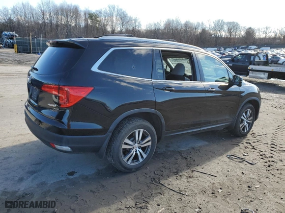 2016 Honda Pilot EX with VIN 5FNYF6H38GB117971, listed as a Copart auction lot 50151415 with 63,134 mi miles and Salvage Title. Bid and sale history available at carsss.com. Image 3.