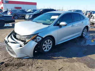 2024 Toyota Corolla LE with VIN 5YFB4MDEXRP137847, listed as a IAAI auction lot 41119256 with 31,613 mi miles. Bid and sale history available at carsss.com. Image 2.