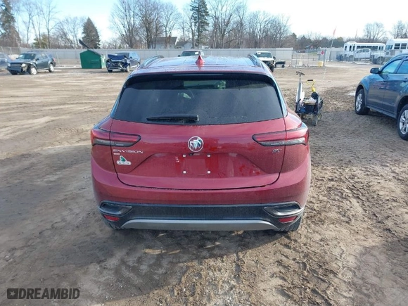2023 Buick Envision Preferred with VIN LRBFZMR4XPD077859, listed as a IAAI auction lot 40992636 with NaN miles. Bid and sale history available at carsss.com. Image 16.