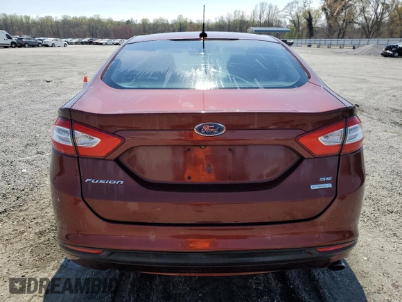 2016 Ford Fusion SE with VIN 3FA6P0HD6GR266054, listed as a Copart auction lot 54565115 with 100,867 mi miles and Salvage Title. Bid and sale history available at carsss.com. Image 6.