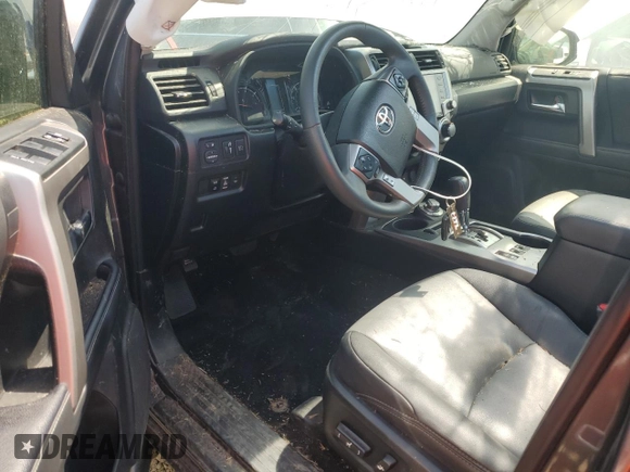 2022 Toyota 4Runner SR5 Premium with VIN JTENU5JR3N6067471, listed as a Copart auction lot 50493315 with 42,450 mi miles and Salvage title. Bid and sale history available at DreamBid. Image 8.