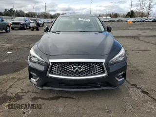 2018 Infiniti Q50 3.0t LUXE with VIN JN1EV7AR3JM444404, listed as a Copart auction lot 48732565 with 42,118 mi miles and Salvage Title. Bid and sale history available at carsss.com. Image 5.