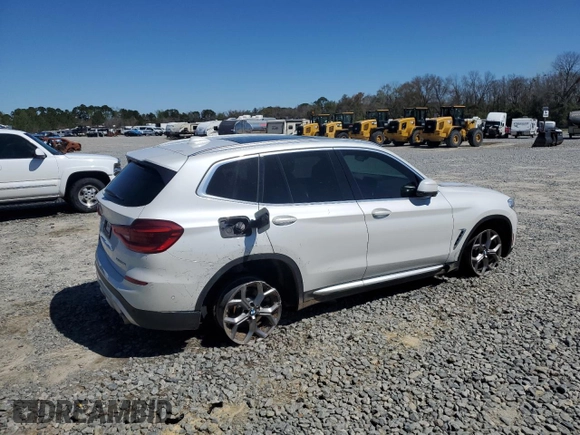 2021 BMW X3 sDrive30i z VIN 5UXTY3C08M9D73308, wystawiony jako Copart lot #49086395 z przebiegiem 66 090 mil mil oraz Szkody całkowita. Historia ofert i sprzedaży dostępna na DreamBid. Obrazek 3.