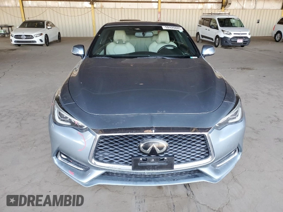 2020 Infiniti Q60 Luxe with VIN JN1EV7EK6LM340103, listed as a Copart auction lot 52420885 with 81,055 mi miles and Salvage Title. Bid and sale history available at carsss.com. Image 5.