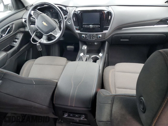 2019 Chevrolet Traverse LT Cloth with VIN 1GNERGKW9KJ281063, listed as a Copart auction lot 74217424 with Not Provided miles and Salvage Title. Bid and sale history available at carsss.com. Image 8.
