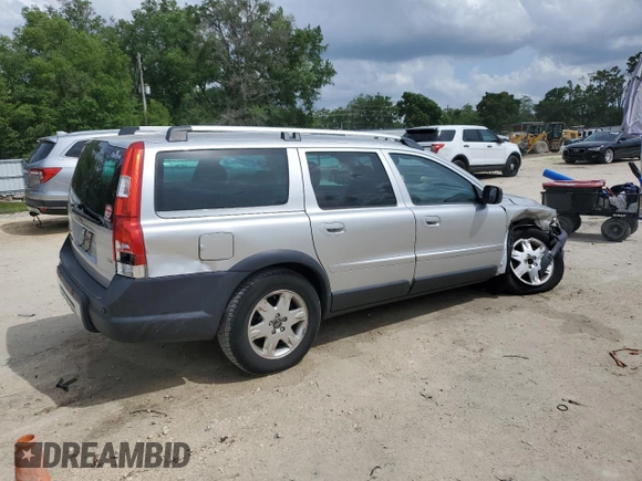 2006 Volvo XC70 with VIN YV4SZ592661218654, listed as a Copart auction lot 52186095 with 150,427 mi miles and Salvage Title. Bid and sale history available at carsss.com. Image 3.