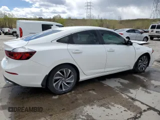 2019 Honda Insight Touring z VIN 19XZE4F9XKE007764, wystawiony jako Copart lot #54619275 z przebiegiem 24 441 mil mil oraz Szkoda całkowita • Salvage title. Historia ofert i sprzedaży dostępna na DreamBid. Obrazek 3.