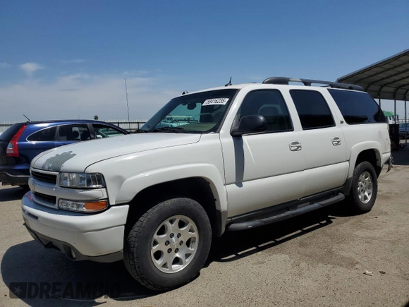 2004 Chevrolet Suburban LT with VIN 3GNFK16T44G308213, listed as a Copart auction lot 59416235 with 297,603 mi miles and Salvage title. Bid and sale history available at DreamBid. Image 1.