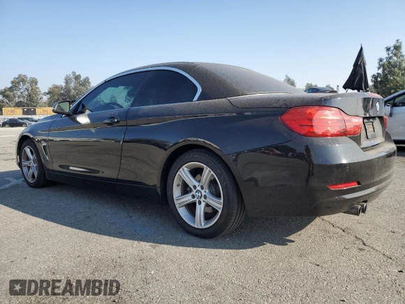 2015 BMW 4 Series 428i with VIN WBA3V7C53F5A24500, listed as a Copart auction lot 81058994 with 97,205 mi miles and Salvage Title. Bid and sale history available at carsss.com. Image 2.