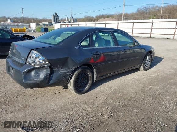 2008 Chevrolet Impala LS z VIN 2G1WB58K381310577, wystawiony jako IAAI lot #41977761 z przebiegiem 134 170 mil mil oraz . Historia ofert i sprzedaży dostępna na DreamBid. Obrazek 4.