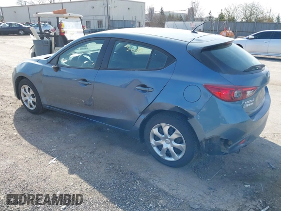 2015 Mazda 3 i Sport with VIN 3MZBM1K77FM181663, listed as a IAAI auction lot 41903610 with 200,618 mi miles and . Bid and sale history available at DreamBid. Image 3.