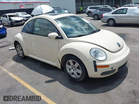 2007 Volkswagen Beetle with VIN 3VWRW31C27M511441, listed as a IAAI auction lot 42362203 with 200,236 mi miles and . Bid and sale history available at DreamBid. Image 1.