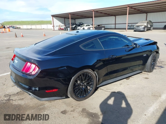 2017 Ford Mustang GT with VIN 1FA6P8CF3H5272549, listed as a IAAI auction lot 41719584 with 58,777 mi miles and . Bid and sale history available at DreamBid. Image 4.