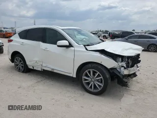 2019 Acura RDX Technology with VIN 5J8TC2H50KL037729, listed as a Copart auction lot 65949664 with Not Provided miles and Salvage Title. Bid and sale history available at carsss.com. Image 4.