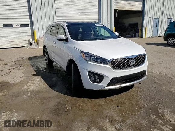2016 Kia Sorento SXL with VIN 5XYPK4A17GG029250, listed as a Copart auction lot 46523405 with 104,453 mi miles and Salvage Title. Bid and sale history available at carsss.com. Image 14.