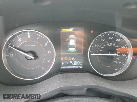 2021 Subaru Crosstrek Limited с VIN JF2GTHNC6M8252335, выставлен на аукционе Copart как лот 59385815 с пробегом 94 690 миль миль и Списание • Salvage title. История ставок и продаж доступна на DreamBid. Изображение 9.