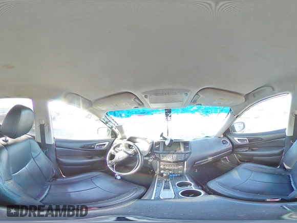 2015 Nissan Pathfinder SV with VIN 5N1AR2MN9FC722484, listed as a Copart auction lot 48152865 with 158,445 mi miles and Salvage Title. Bid and sale history available at carsss.com. Image 14.