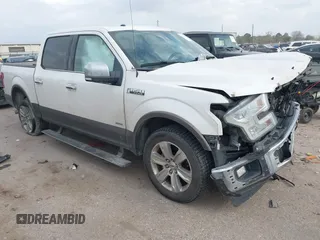 2017 Ford F-150 XL with VIN 1FTEW1EG0HFB70948, listed as a IAAI auction lot 41753174 with 217,677 mi miles. Bid and sale history available at carsss.com. Image 1.