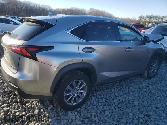 2017 Lexus NX 200t with VIN JTJBARBZ3H2134634, listed as a Copart auction lot 83202274 with 81,121 mi miles and Salvage title. Bid and sale history available at DreamBid. Image 3.