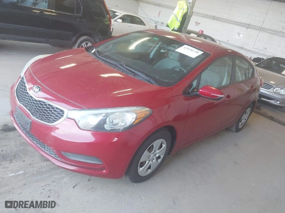 2015 Kia Forte LX with VIN KNAFX4A65F5393177, listed as a IAAI auction lot 42038738 with 113,355 mi miles. Bid and sale history available at carsss.com. Image 2.