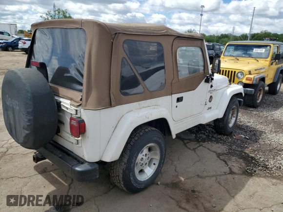 1999 Jeep Wrangler Sahara с VIN 1J4FY49S3XP482537, выставлен на аукционе Copart как лот 56517845 с пробегом 219 684 миль миль и Чистый • Clean title. История ставок и продаж доступна на DreamBid. Изображение 3.