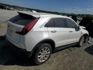 2019 Cadillac XT4 FWD Luxury z VIN 1GYAZAR44KF143890, wystawiony jako Copart lot #53096255 z przebiegiem 150 740 mil mil oraz Szkoda całkowita • Salvage title. Historia ofert i sprzedaży dostępna na DreamBid. Obrazek 3.