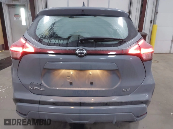 2024 Nissan Kicks SV with VIN 3N1CP5CV0RL478872, listed as a IAAI auction lot 41263976 with 20,883 mi miles. Bid and sale history available at carsss.com. Image 16.