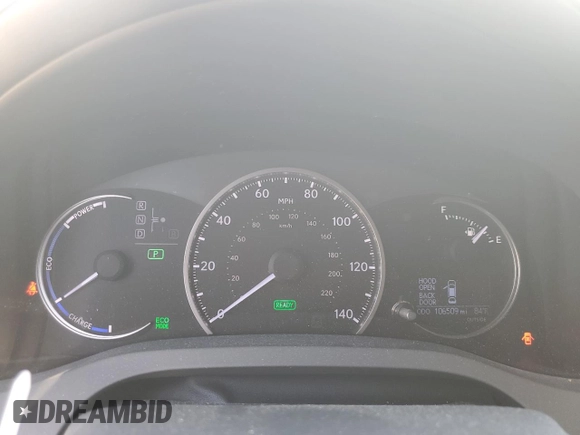 2015 Lexus CT 200h z VIN JTHKD5BH3F2229846, wystawiony jako Copart lot #57271885 z przebiegiem 106 509 mil mil oraz Tytuł czysty. Historia ofert i sprzedaży dostępna na DreamBid. Obrazek 9.