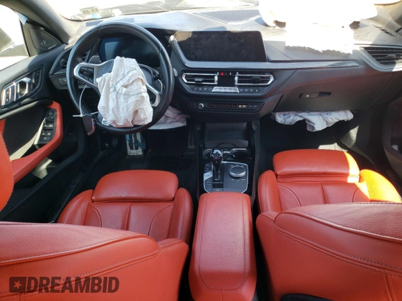 2021 BMW 2 Series M235i xDrive with VIN WBA13AL09M7G65294, listed as a Copart auction lot 53286575 with 44,540 mi miles and Salvage Title. Bid and sale history available at carsss.com. Image 8.