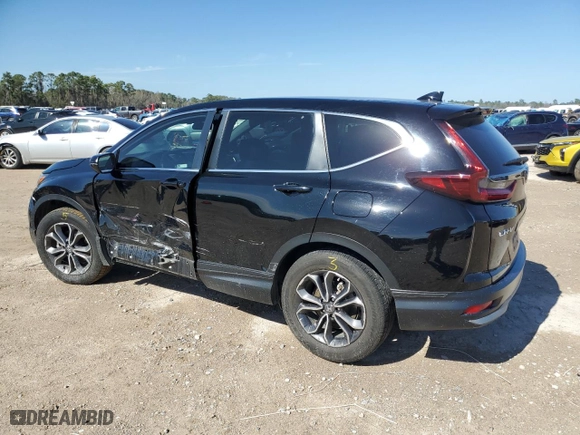 2022 Honda CR-V EX with VIN 7FARW2H53NE049305, listed as a Copart auction lot 46712075 with 41,741 mi miles and Salvage Title. Bid and sale history available at carsss.com. Image 2.