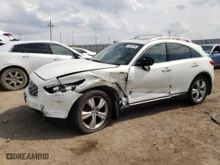 2009 Infiniti FX35 with VIN JNRAS18W09M151312, listed as a Copart auction lot 71401194 with 72,583 mi miles and Clean Title. Bid and sale history available at carsss.com. Image 1.