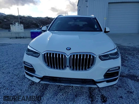 2020 BMW X5 xDrive40i with VIN 5UXCR6C02L9D56954, listed as a Copart auction lot 44769135 with 52,856 mi miles and Salvage title. Bid and sale history available at DreamBid. Image 12.