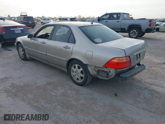 2002 Acura RL with VIN JH4KA96552C008589, listed as a IAAI auction lot 41860930 with 210,847 mi miles and . Bid and sale history available at DreamBid. Image 3.