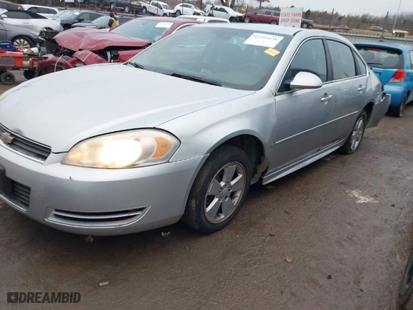 2009 Chevrolet Impala 3.5L LT with VIN 2G1WT57N691176884, listed as a IAAI auction lot 41516638 with NaN miles. Bid and sale history available at carsss.com. Image 2.