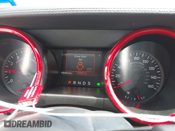 2019 Ford Mustang EcoBoost with VIN 1FA6P8TH6K5106082, listed as a IAAI auction lot 42466881 with 105,323 mi miles and . Bid and sale history available at DreamBid. Image 7.