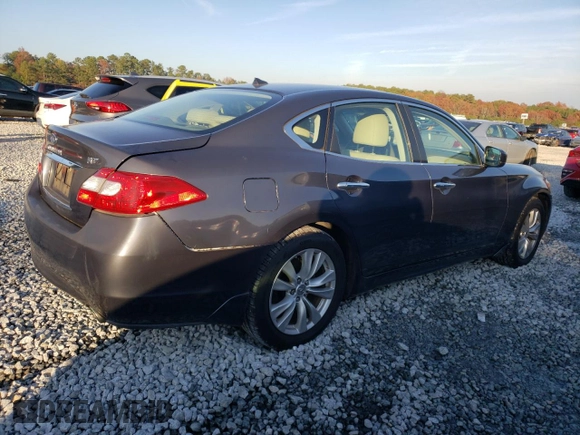 2011 Infiniti M37 with VIN JN1BY1AP6BM322773, listed as a Copart auction lot 82407554 with 154,579 mi miles and Salvage Title. Bid and sale history available at carsss.com. Image 3.