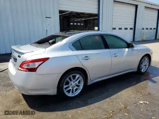 2010 Nissan Maxima 3.5 SV with VIN 1N4AA5AP2AC850521, listed as a Copart auction lot 52596325 with 98,555 mi miles and Salvage Title. Bid and sale history available at carsss.com. Image 3.