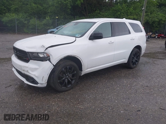 2020 Dodge Durango SXT Plus with VIN 1C4RDJAG0LC188230, listed as a IAAI auction lot 42257743 with 59,685 mi miles and . Bid and sale history available at DreamBid. Image 2.
