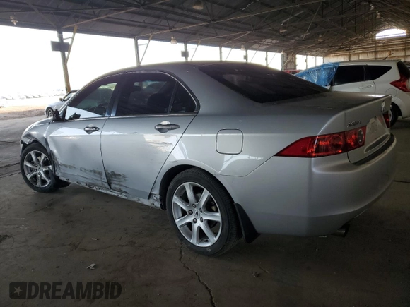 2004 Acura TSX with VIN JH4CL95844C001260, listed as a Copart auction lot 42059555 with 219,138 mi miles and Salvage title. Bid and sale history available at DreamBid. Image 2.