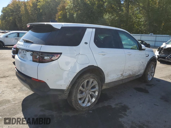 2022 Land Rover Discovery Sport S with VIN SALCJ2FX6NH910912, listed as a Copart auction lot 74996214 with 0 mi miles and Salvage Title. Bid and sale history available at carsss.com. Image 3.