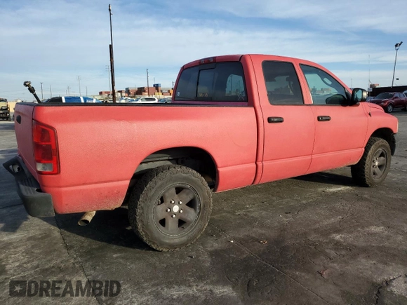 2002 Dodge 1500 with VIN 3D3HU18N02G124854, listed as a Copart auction lot 45772105 with 284,344 mi miles and Salvage Title. Bid and sale history available at carsss.com. Image 3.