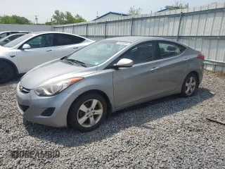 2013 Hyundai Elantra GLS with VIN KMHDH4AE9DU951819, listed as a Copart auction lot 58939595 with 121,574 mi miles and Salvage title. Bid and sale history available at DreamBid. Image 1.
