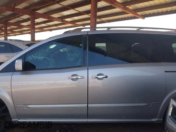 2009 Nissan Quest with VIN 5N1BV28U69N105246, listed as a IAAI auction lot 41765894 with 118,311 mi miles and . Bid and sale history available at carsss.com. Image 14.