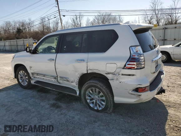 2018 Lexus GX with VIN JTJBM7FXXJ5202064, listed as a Copart auction lot 48698065 with 99,196 mi miles and Salvage Title. Bid and sale history available at carsss.com. Image 2.