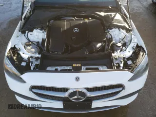 2024 Mercedes-Benz C 300 with VIN W1KAF4HBXRR164323, listed as a Copart auction lot 42512355 with 7,494 mi miles and Salvage Title. Bid and sale history available at DreamBid. Image 11.