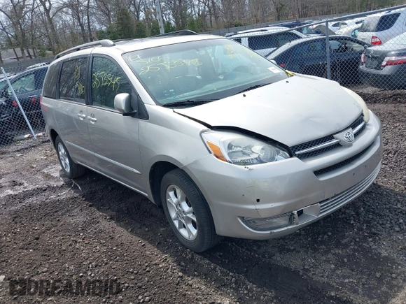 2005 Toyota Sienna XLE with VIN 5TDBA22C25S029481, listed as a IAAI auction lot 41970856 with Not Provided miles and . Bid and sale history available at DreamBid. Image 1.