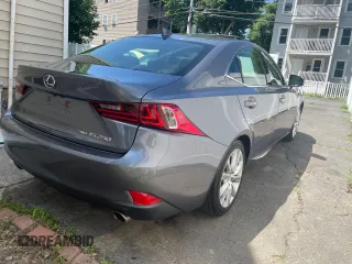 2015 Lexus IS 250 with VIN JTHCF1D20F5018151, listed as a Copart auction lot 63795745 with 130,962 mi miles and Salvage title. Bid and sale history available at DreamBid. Image 4.
