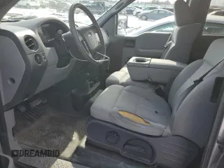 2005 Ford F-150 STX with VIN 1FTRX14W45FB61544, listed as a Copart auction lot 45526925 with 0 mi miles and Salvage Title. Bid and sale history available at carsss.com. Image 7.