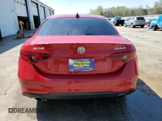2021 Alfa Romeo Giulia with VIN ZARFAMAN3M7649352, listed as a Copart auction lot 51116125 with 34,093 mi miles and Salvage Title. Bid and sale history available at carsss.com. Image 6.